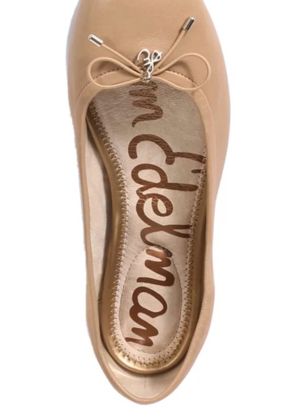 Sam Edelman Felicia Leather Ballet Flats with Bow Detail; NWOB, US 9/EU 39 - Picture 3 of 7